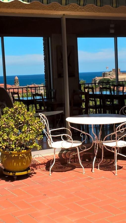 Hotel Ambeille Vue Mer Collioure Bagian luar foto