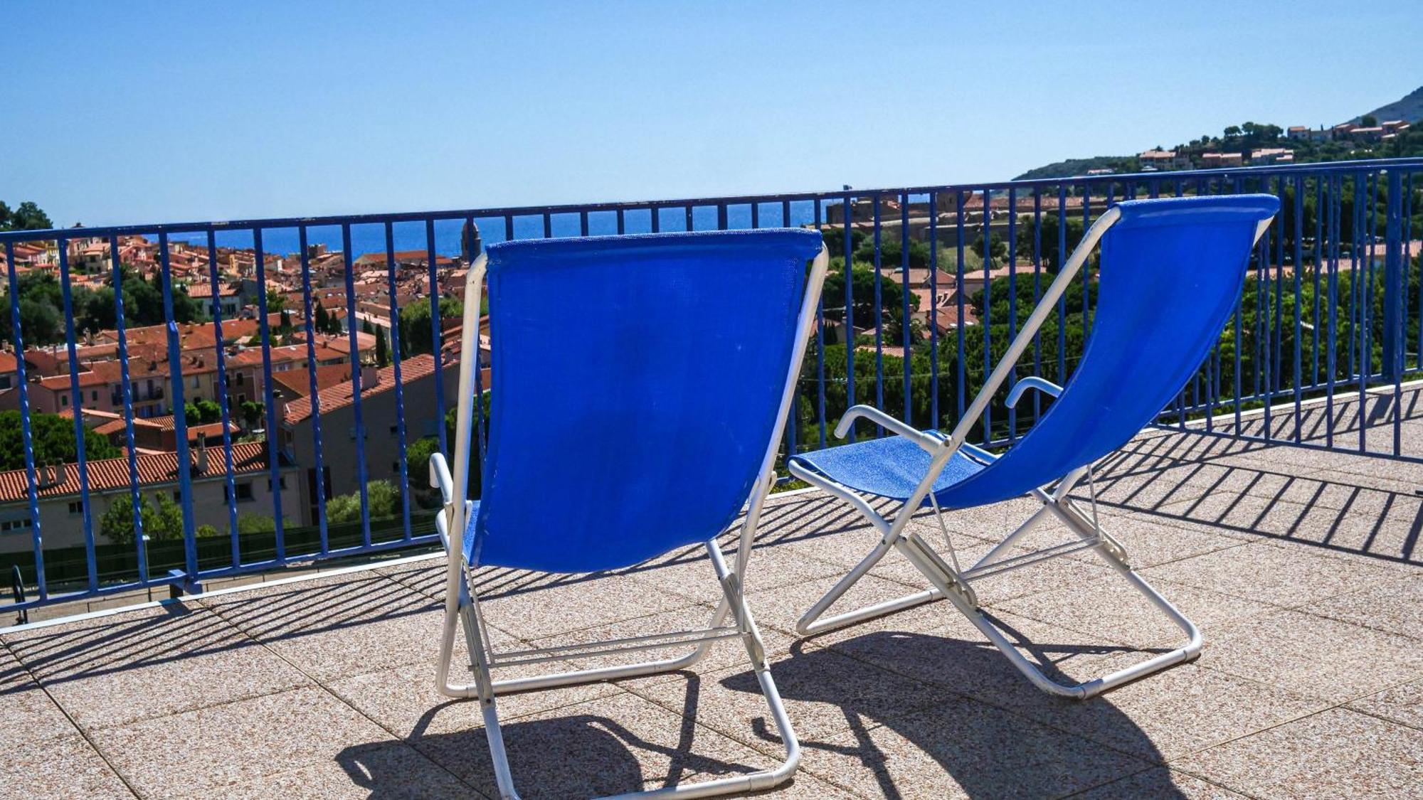 Hotel Ambeille Vue Mer Collioure Bagian luar foto
